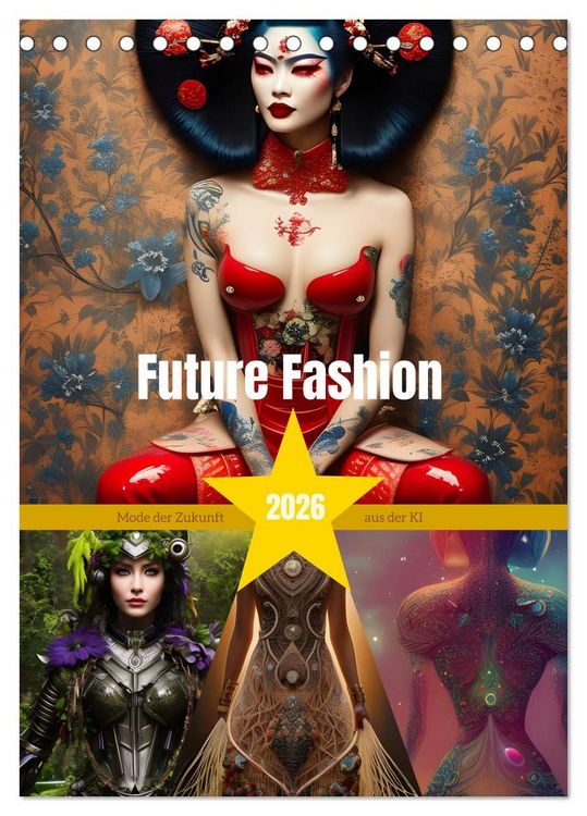 Produktbild: Future Fashion (Tischkalender 2026 DIN A5 hoch), CALVENDO Monatskalender