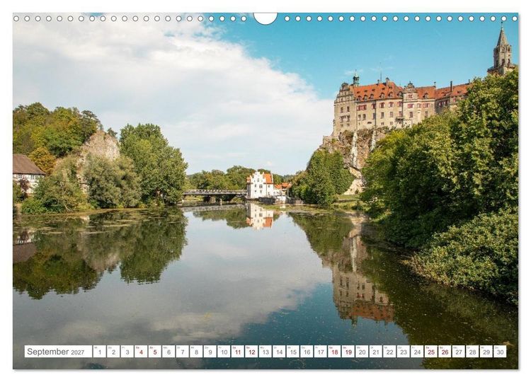 Produktbild: Sommerliches Sigmaringen (Wandkalender 2027 DIN A3 quer), CALVENDO Monatskalender