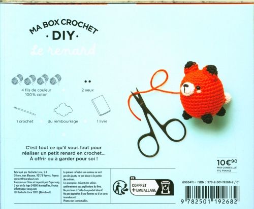 Produktbild: Ma box crochet DIY : le renard