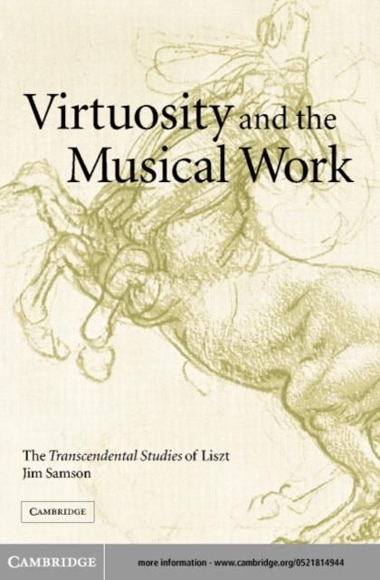 Produktbild: Virtuosity and the Musical Work