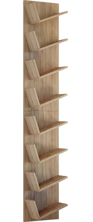 Produktbild: Holz Wandregal H&auml;ngeregal Regal Deko Board LansiXL