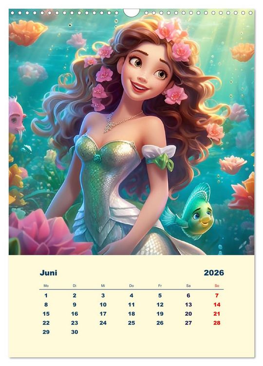 Produktbild: Zauberland. Bunte Fabelwesen und M&auml;rchengestalten (Wandkalender 2026 DIN A3 hoch), CALVENDO Monatskalender