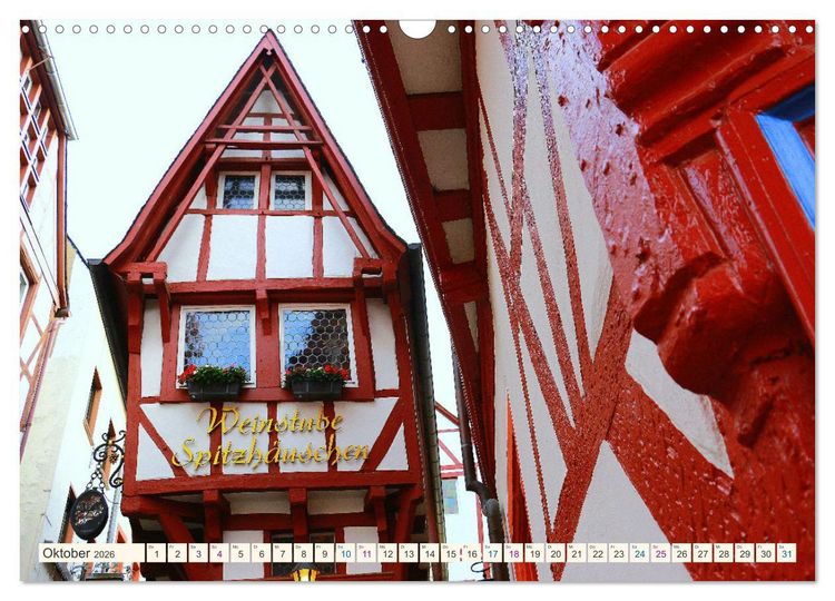 Produktbild: Bernkastel-Cues an der Mosel (Wandkalender 2026 DIN A3 quer), CALVENDO Monatskalender