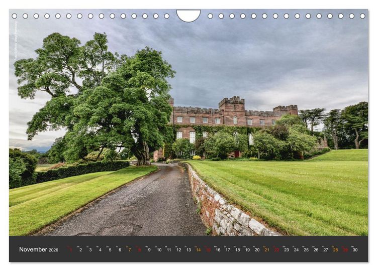 Produktbild: Schottland 2026 Schl&ouml;sser, Burgen und Ruinen (Wandkalender 2026 DIN A4 quer), CALVENDO Monatskalender