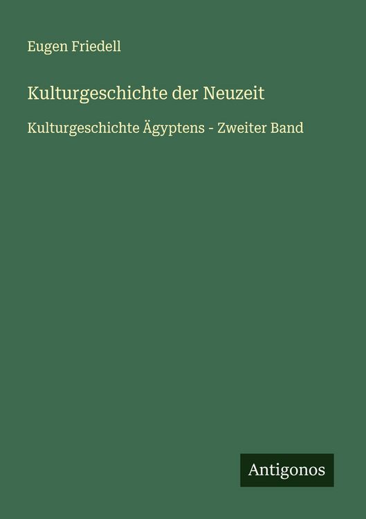 Produktbild: Kulturgeschichte der Neuzeit