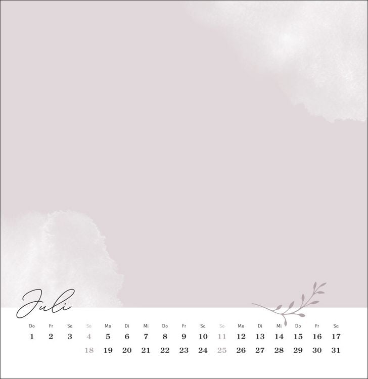 Produktbild: Kreativkalender zum Aufstellen Gl&uuml;cksmomente 2027