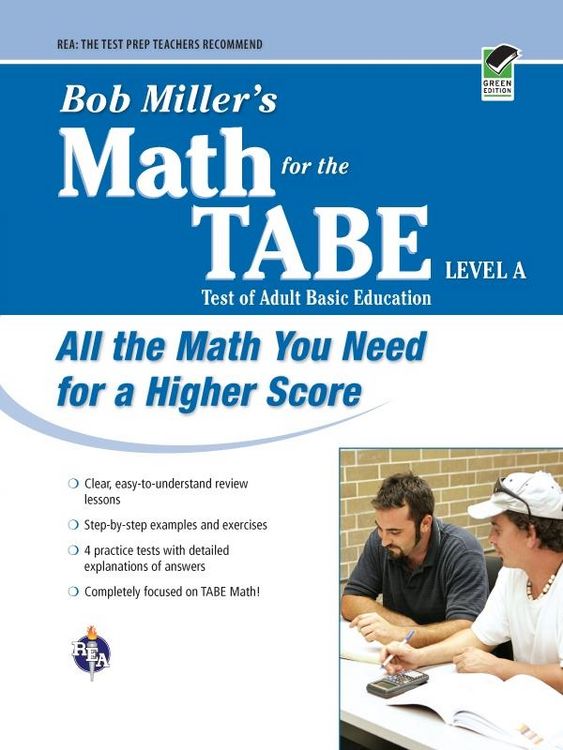Produktbild: Bob Miller's Math for the TABE Level A