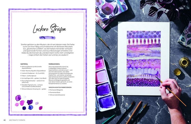 Produktbild: Abstract watercolor