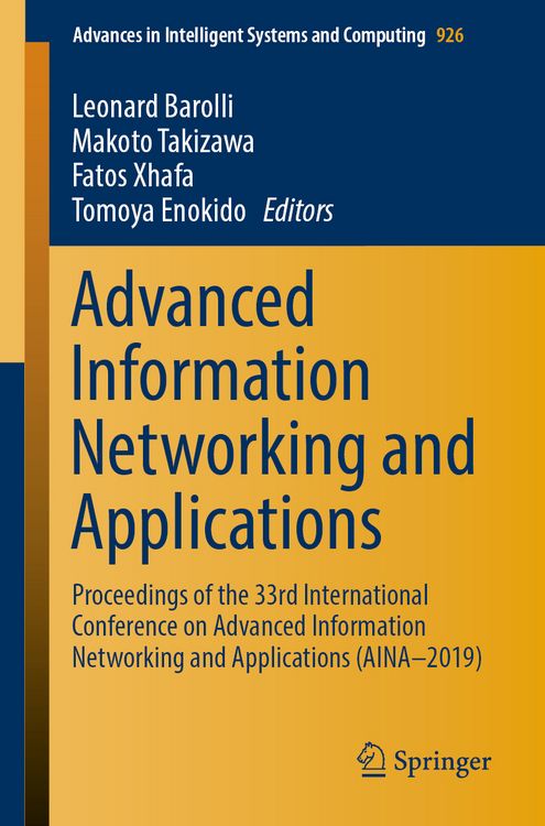 Produktbild: Advanced Information Networking and Applications