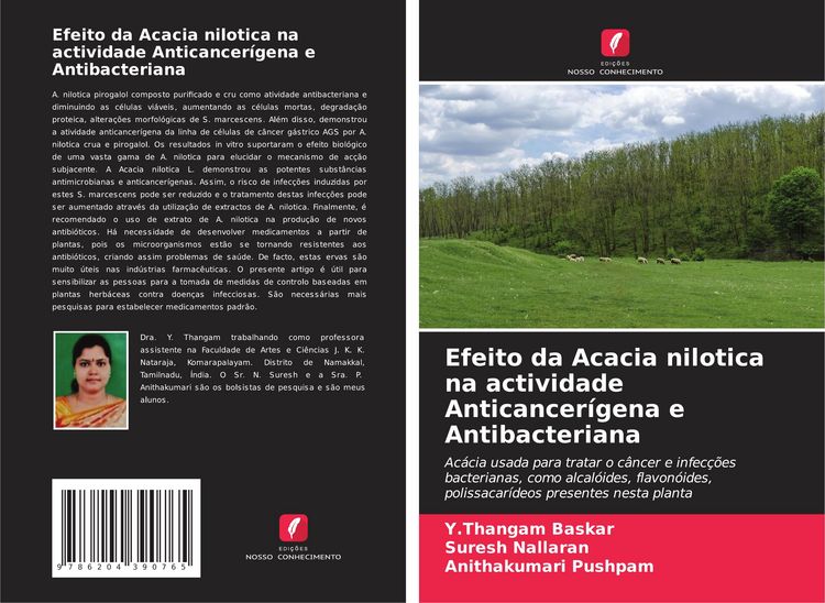 Produktbild: Efeito da Acacia nilotica na actividade Anticancer&iacute;gena e Antibacteriana