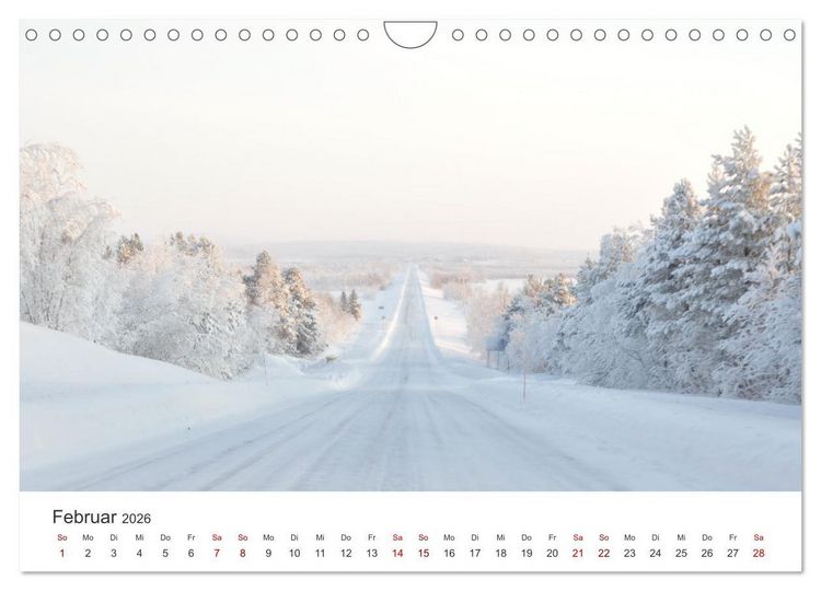 Produktbild: Finnland - Das bezaubernde Land im Norden. (Wandkalender 2026 DIN A4 quer), CALVENDO Monatskalender