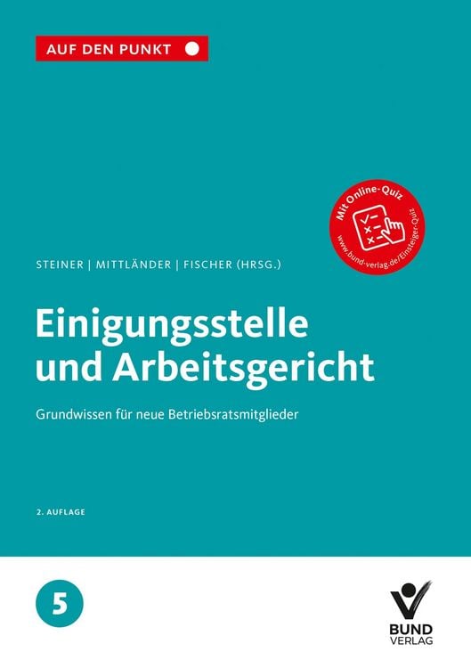 Produktbild: Einigungsstelle und Arbeitsgericht