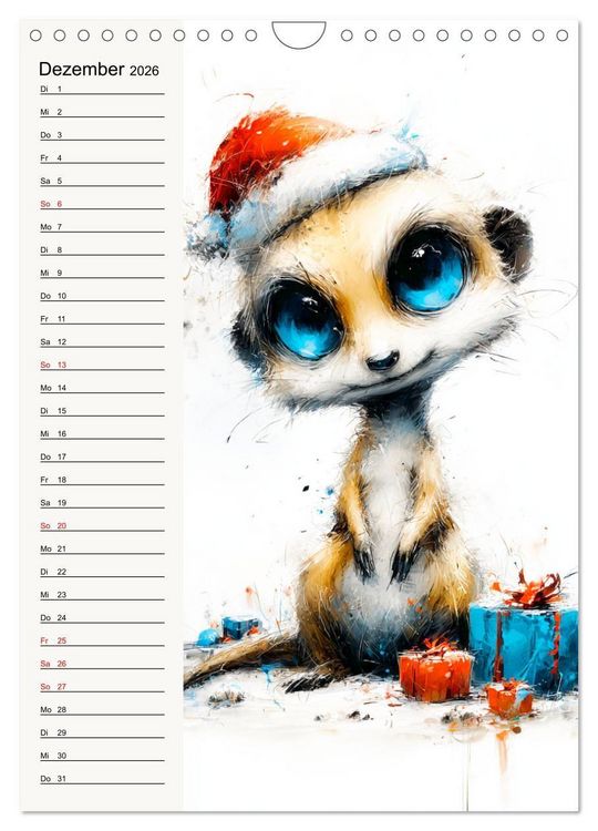 Produktbild: Erdm&auml;nnchen. Kleine Helden des Alltags (Wandkalender 2026 DIN A4 hoch), CALVENDO Monatskalender