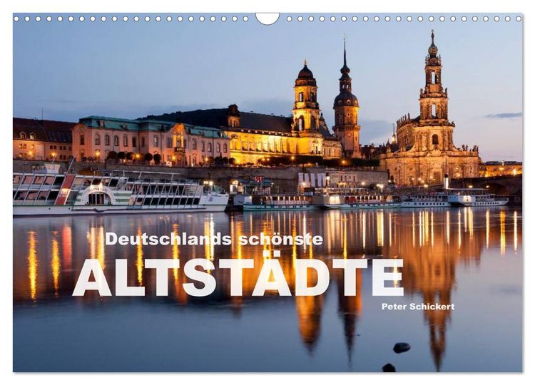 Produktbild: Deutschlands sch&ouml;nste Altst&auml;dte (Wandkalender 2026 DIN A3 quer), CALVENDO Monatskalender