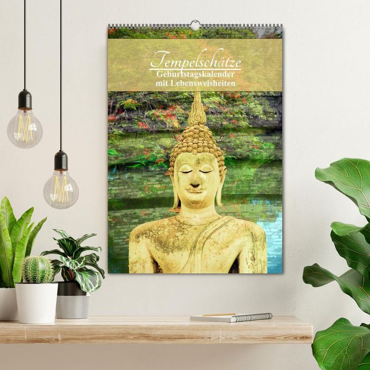 Produktbild: Tempelsch&auml;tze (Wandkalender 2026 DIN A2 hoch), CALVENDO Monatskalender