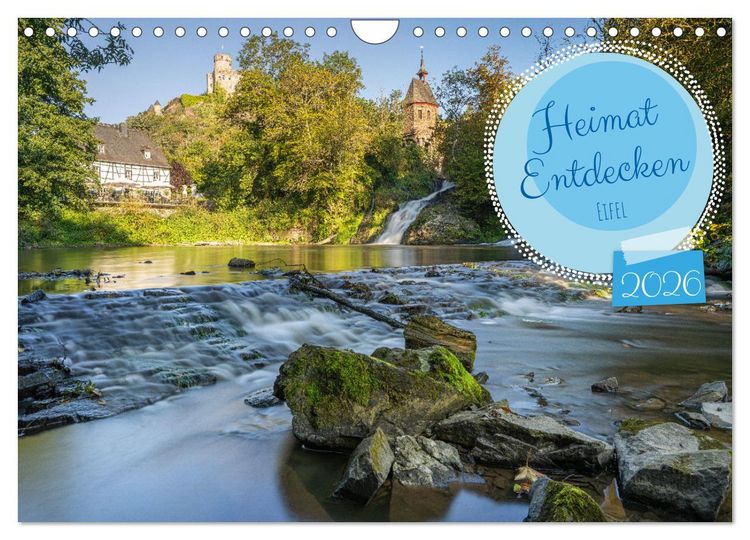 Produktbild: Heimat Entdecken - Eifel (Wandkalender 2026 DIN A4 quer), CALVENDO Monatskalender