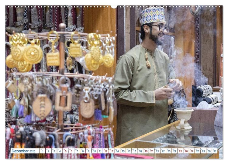 Produktbild: Oman - Ein Land aus 1001 Nacht (hochwertiger Premium Wandkalender 2026 DIN A2 quer), Kunstdruck in Hochglanz