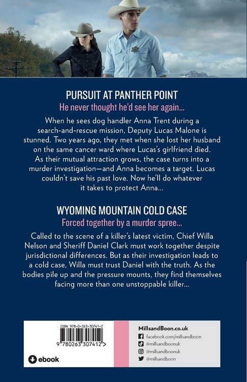 Produktbild: Pursuit At Panther Point / Wyoming Mountain Cold Case - 2 Books in 1
