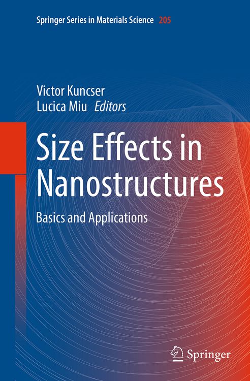 Produktbild: Size Effects in Nanostructures