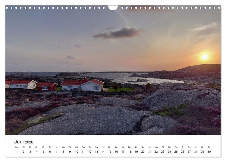 Produktbild: Schweden - Die Highlights von Sm&aring;land bis zur Westk&uuml;ste (Wandkalender 2026 DIN A3 quer), CALVENDO Monatskalender