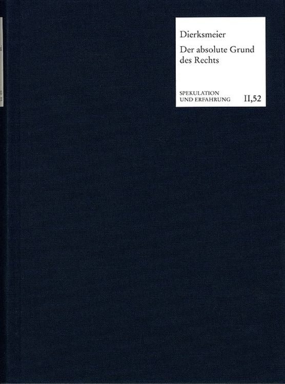 Produktbild: Der absolute Grund des Rechts