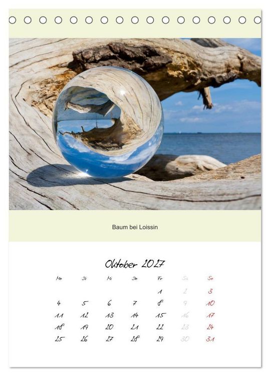 Produktbild: Natur & Glas (Tischkalender 2027 DIN A5 hoch), CALVENDO Monatskalender