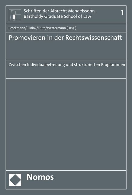 Produktbild: Promovieren in der Rechtswissenschaft