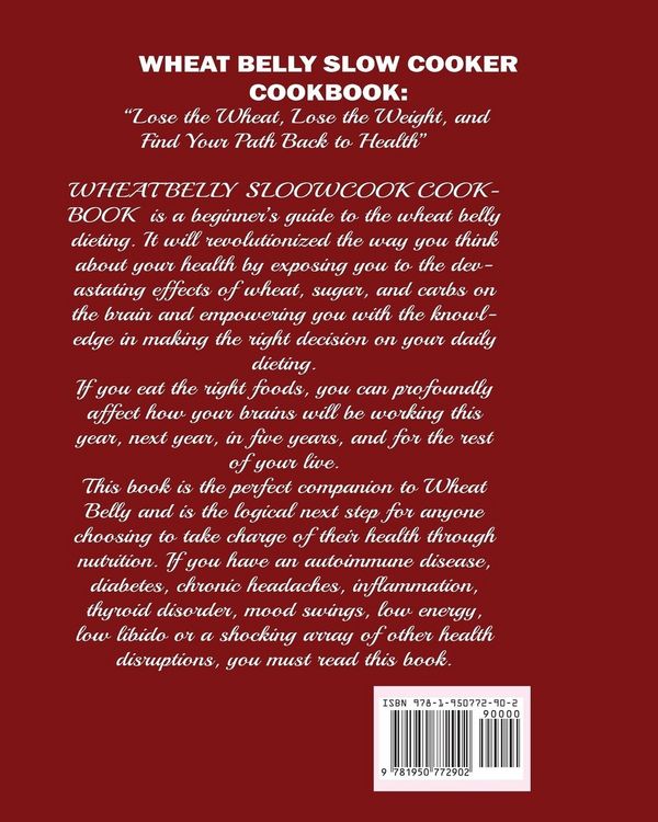 Produktbild: Wheat Belly Slow Cooker Cookbook
