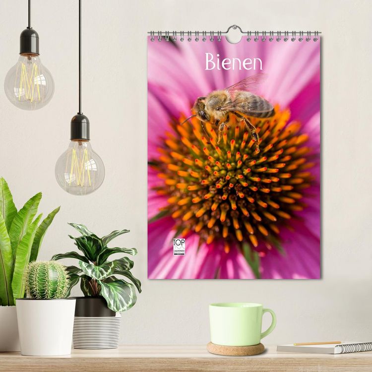 Produktbild: Bienenkalender (Wandkalender 2026 DIN A4 hoch), CALVENDO Monatskalender