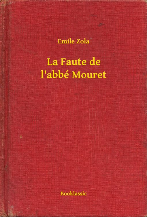 Produktbild: La Faute de l'abb&eacute; Mouret