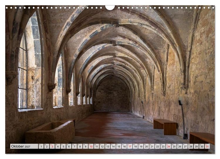 Produktbild: Klosterwelten - Zisterzienser im Harz (Wandkalender 2027 DIN A3 quer), CALVENDO Monatskalender
