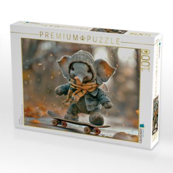 Produktbild: CALVENDO Puzzle Der Skater | 1000 Teile Lege-Gr&ouml;&szlig;e 64x48cm Foto-Puzzle f&uuml;r gl&uuml;ckliche Stunden