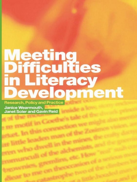 Produktbild: Meeting Difficulties in Literacy Development