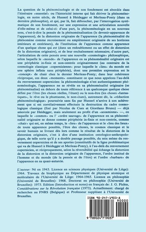 Produktbild: Au-del&agrave; du renversement Copernicien