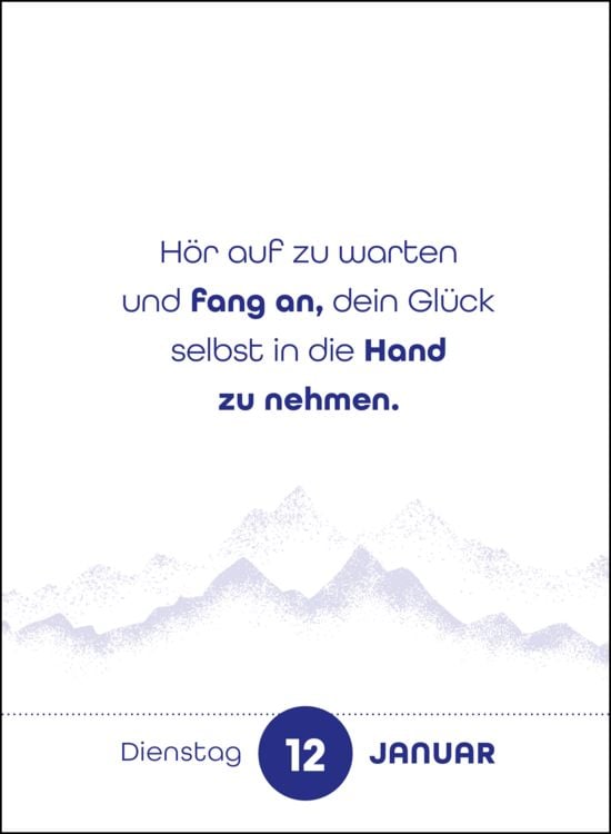 Produktbild: Abrei&szlig;kalender 2027: Coming Home