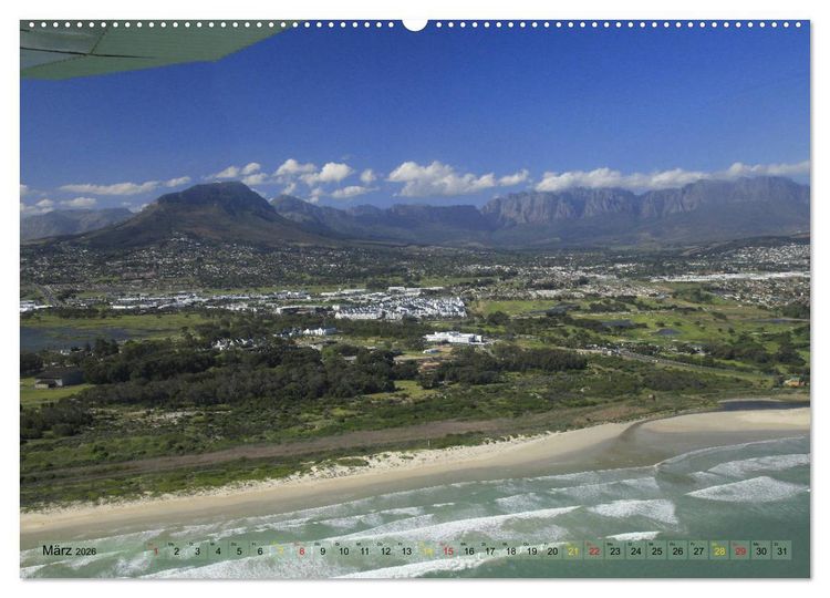 Produktbild: S&uuml;dafrika - K&uuml;stenflug von Kapstadt bis Dyker Island (Wandkalender 2026 DIN A2 quer), CALVENDO Monatskalender