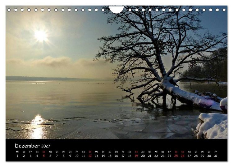 Produktbild: Starnberger See - Silent Moments (Wandkalender 2027 DIN A4 quer), CALVENDO Monatskalender
