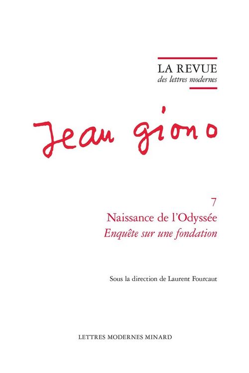 Produktbild: La Revue des Lettres Modernes; Jean Giono N.7; Naissance de l