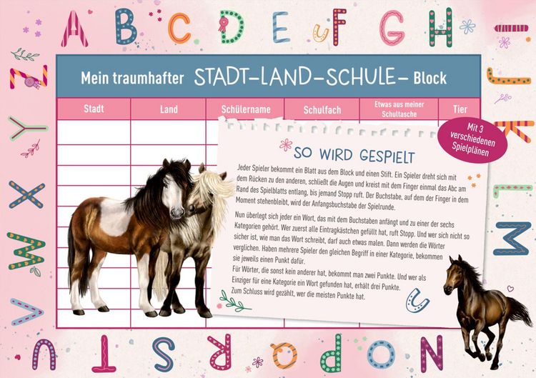 Produktbild: Meine superschlaue Pferde Schulstart-Box