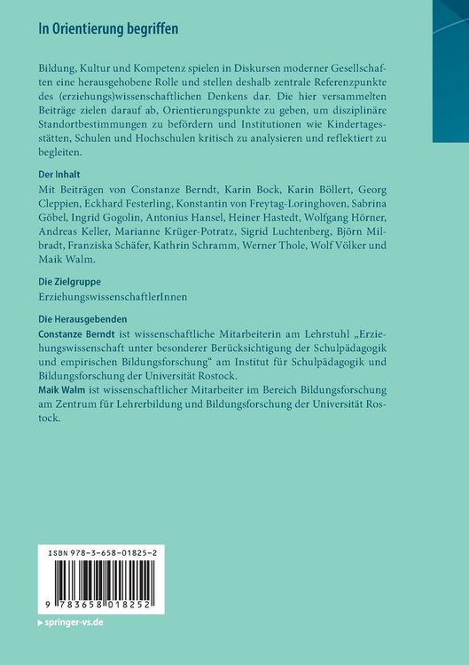 Produktbild: In Orientierung begriffen