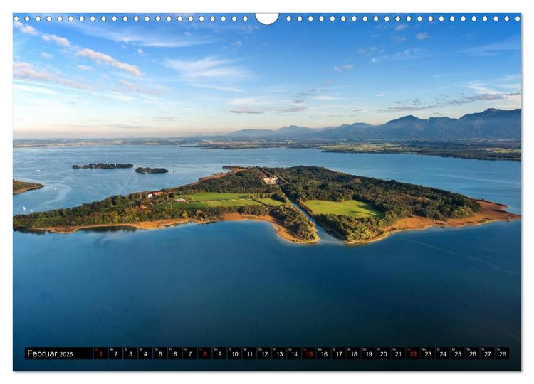 Produktbild: Der Chiemgau von oben (Wandkalender 2026 DIN A3 quer), CALVENDO Monatskalender
