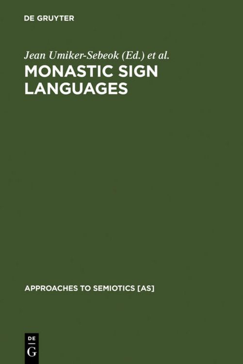 Produktbild: Monastic Sign Languages