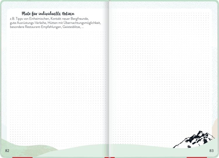 Produktbild: Wandertagebuch