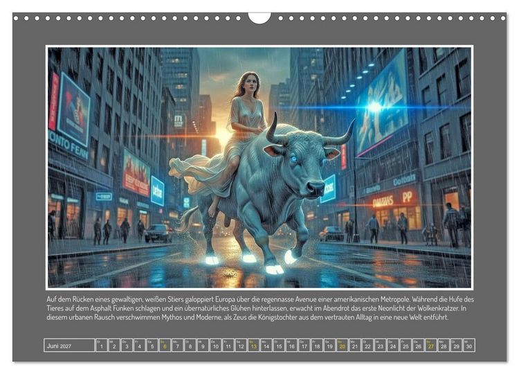 Produktbild: Die Zeus-Aff&auml;ren (Wandkalender 2027 DIN A3 quer), CALVENDO Monatskalender