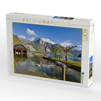 Produktbild: CALVENDO Puzzle Ein Motiv aus dem Kalender Am sch&ouml;nen Traunsee im Salzkammergut | 1000 Teile Lege-Gr&ouml;&szlig;e 64x48cm Foto-Puzzle f&uuml;r gl&uuml;ckliche Stunden