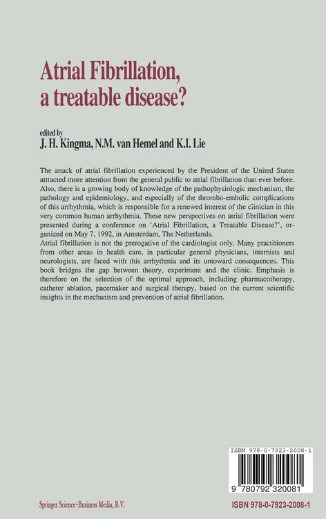 Produktbild: Atrial Fibrillation, a Treatable Disease?