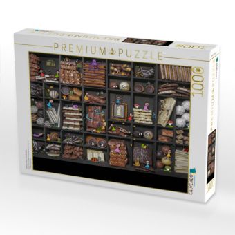 Produktbild: CALVENDO Puzzle Pankies lieben Schokolade | 1000 Teile Lege-Gr&ouml;&szlig;e 64x48cm Foto-Puzzle f&uuml;r gl&uuml;ckliche Stunden