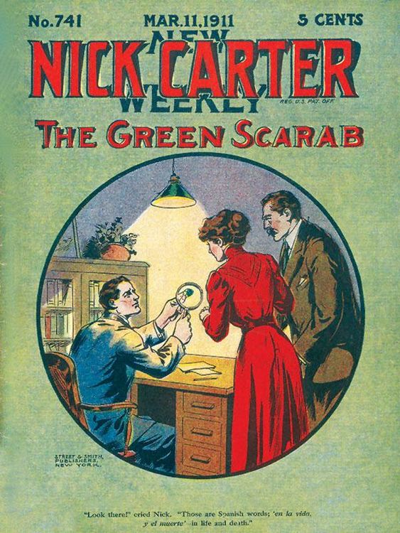 Produktbild: Nick Carter #741 - The Green Scarab