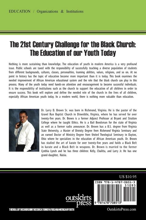 Produktbild: The Role of the Church in the Education of African American Youth