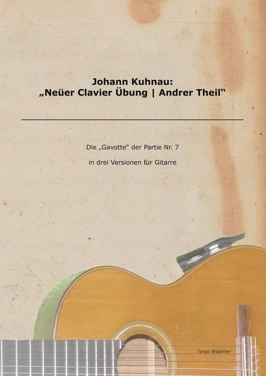 Produktbild: Johann Kuhnau: "Ne&uuml;er Clavier &Uuml;bung | Andrer Theil"